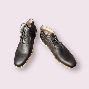 Cole Haan Grand Evolution Chukka Boot – Black/charcoal Leather (EUC) size 12